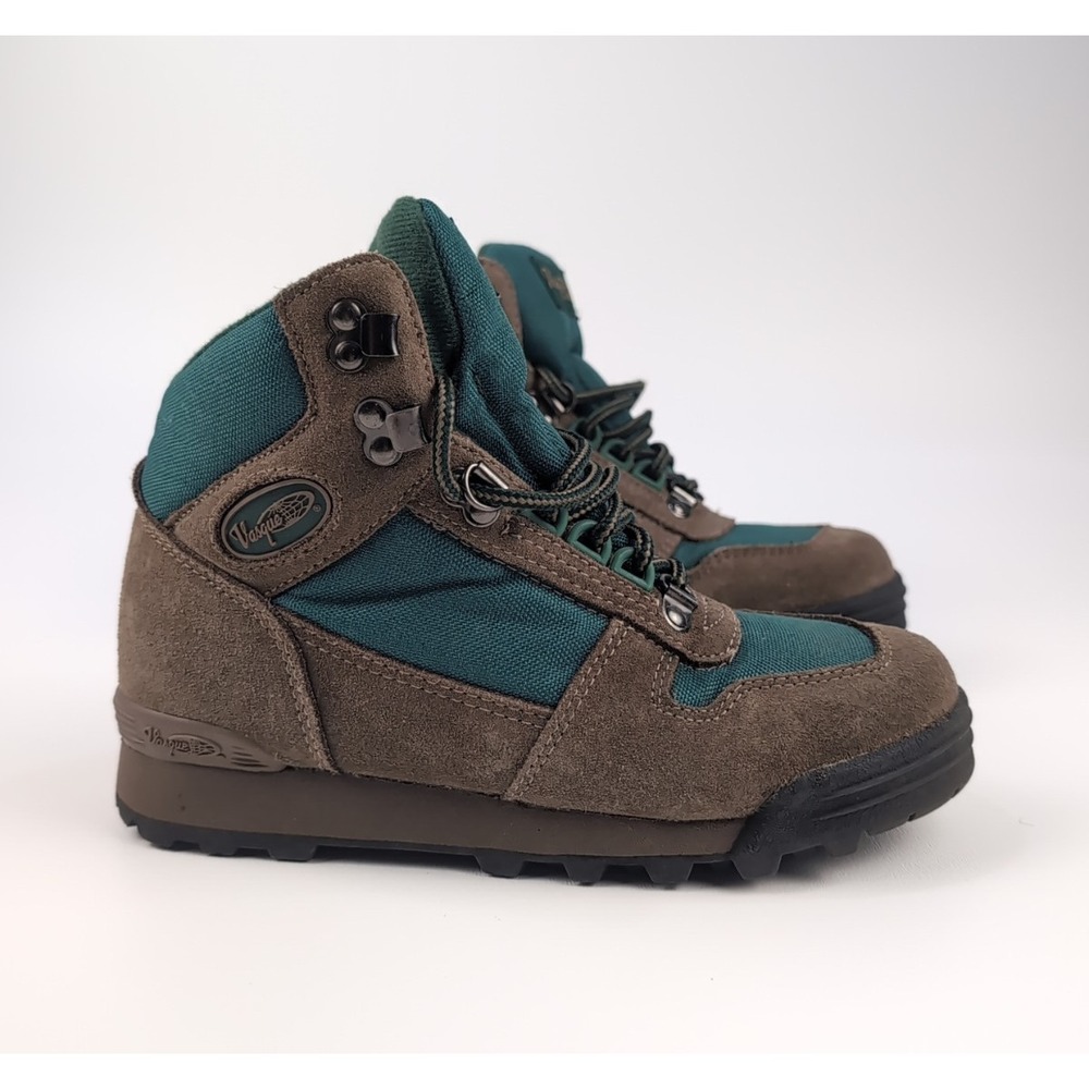 Vasque Alpha Hiking Boots Women 6.5M Trail Outdoor Backpacking Trekking Teal EUC